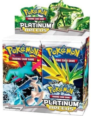 Arceus Booster Box — Arceus Pokemon card