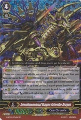 Interdimensional Dragon, Faterider Dragon (SP)