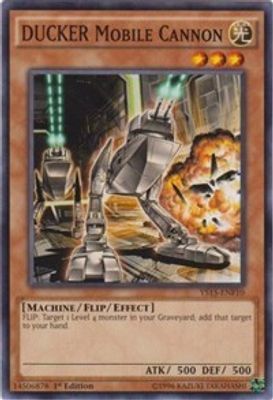 DUCKER Mobile Cannon