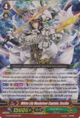 White Lily Musketeer Captain, Cecilia