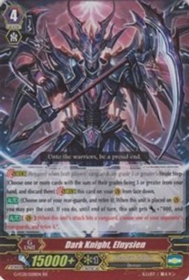 Dark Knight, Efnysien