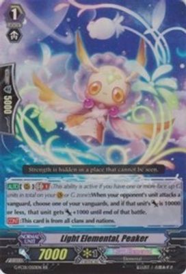 Light Elemental, Peaker