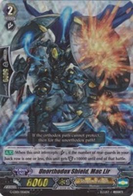 Unorthodox Shield, Mac Lir (RRR Foil)
