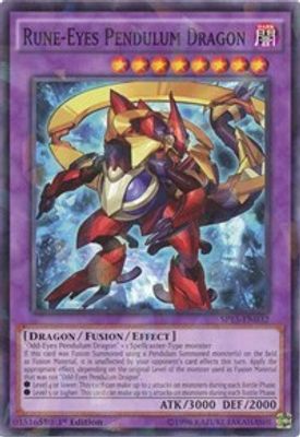 Rune-Eyes Pendulum Dragon (Shatterfoil)