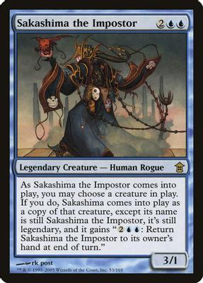 Sakashima the Impostor - Saviors of Kamigawa - magic