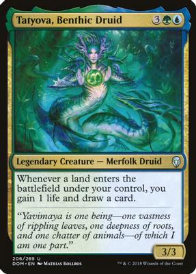 Tatyova, Benthic Druid - Dominaria - magic