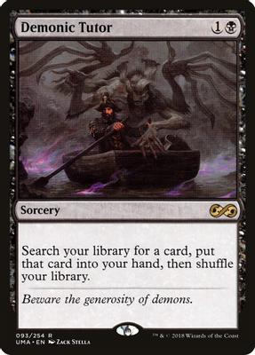 Demonic Tutor - Ultimate Masters - magic