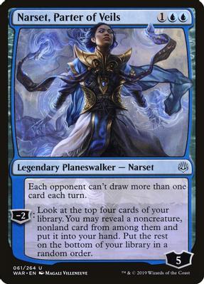 Narset, Parter of Veils - War of the Spark - magic