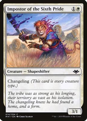 Impostor of the Sixth Pride - Modern Horizons - magic