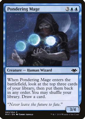 Pondering Mage - Modern Horizons - magic
