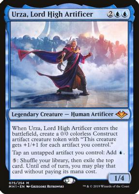 Urza, Lord High Artificer - Modern Horizons - magic