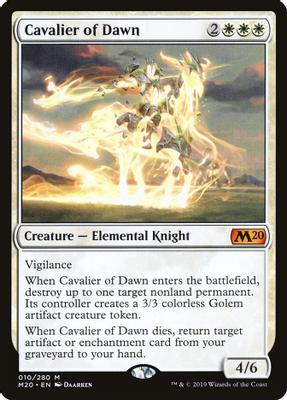 Cavalier of Dawn - Core Set 2020 - magic