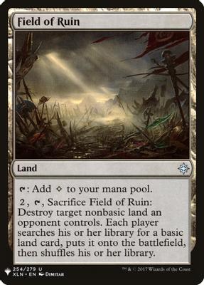 Field of Ruin - Mystery Booster Cards - magic