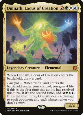 Omnath, Locus of Creation - Zendikar Rising - magic