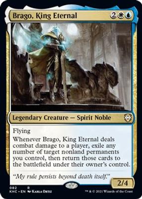 Brago, King Eternal - Commander: Kaldheim - magic
