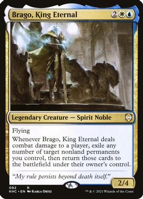 Brago, King Eternal - Commander: Kaldheim - magic