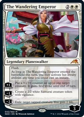 The Wandering Emperor - Kamigawa: Neon Dynasty - magic