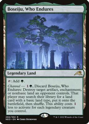 Boseiju, Who Endures - Kamigawa: Neon Dynasty - magic