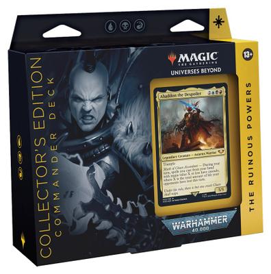 Universes Beyond: Warhammer 40,000 - The Ruinous Powers Commander Deck (Collector's Edition) - Universes Beyond: Warhammer 40,000 - Magic: The Gathering