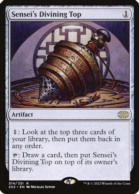 Sensei's Divining Top - Double Masters 2022 - magic