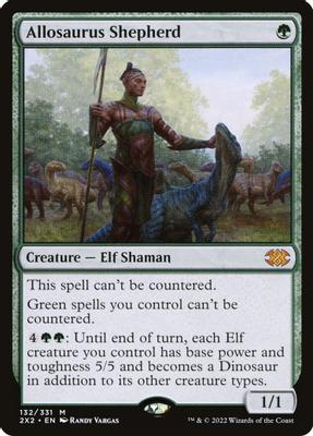 Allosaurus Shepherd - Double Masters 2022 - magic