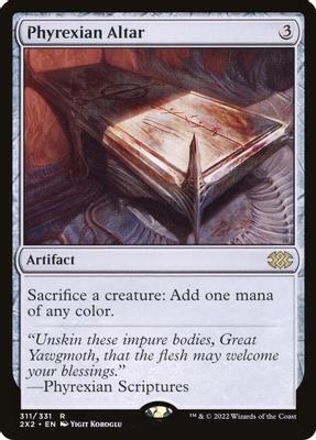 Phyrexian Altar - Double Masters 2022 - magic