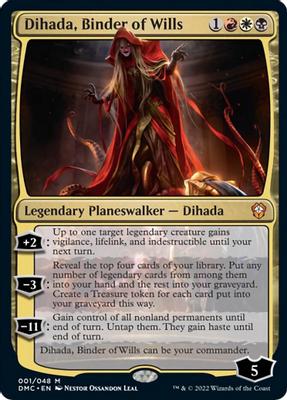 Dihada, Binder of Wills - Commander: Dominaria United - magic