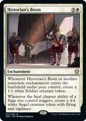 Historian's Boon - Commander: Dominaria United - magic