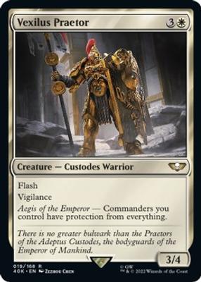 Vexilus Praetor (Surge Foil) - Universes Beyond: Warhammer 40,000 - Magic: The Gathering