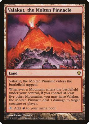 Valakut, the Molten Pinnacle - Zendikar - magic
