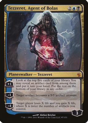 Tezzeret, Agent of Bolas - Mirrodin Besieged - magic