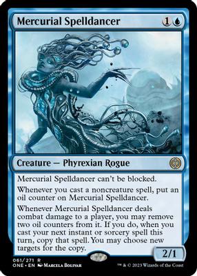 Mercurial Spelldancer - Phyrexia: All Will Be One - Magic: The Gathering