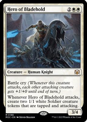 Hero of Bladehold - Commander: March of the Machine - magic