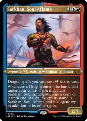 Sarkhan, Soul Aflame (Foil Etched) - March of the Machine: The Aftermath - Magic: The Gathering