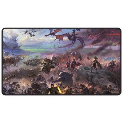 The Lord of the Rings: Tales of Middle-earth Borderless Scene Black Stitched Standard Gaming Playmat for Magic: The Gathering - Ultra Pro Playmats - Playmats