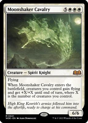 Moonshaker Cavalry - Wilds of Eldraine - Magic: The Gathering