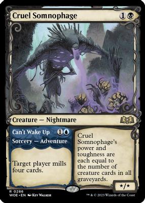 Cruel Somnophage - Wilds of Eldraine - magic