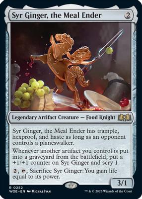 Syr Ginger, the Meal Ender - Wilds of Eldraine - Magic: The Gathering