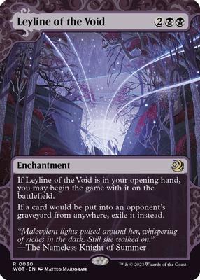 Leyline of the Void - Wilds of Eldraine: Enchanting Tales - Magic: The Gathering