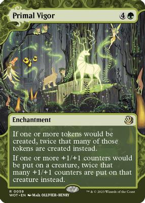 Primal Vigor - Wilds of Eldraine: Enchanting Tales - Magic: The Gathering