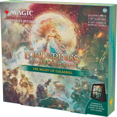 The Lord of the Rings: Tales of Middle-earth Scene Box - The Might of Galadriel - Universes Beyond: The Lord of the Rings: Tales of Middle-earth - Magic: The Gathering