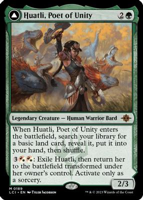 Huatli, Poet of Unity - The Lost Caverns of Ixalan - magic