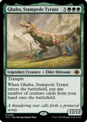 Ghalta, Stampede Tyrant - The Lost Caverns of Ixalan - magic