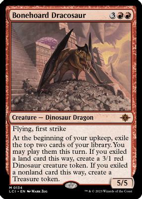 Bonehoard Dracosaur - The Lost Caverns of Ixalan - magic