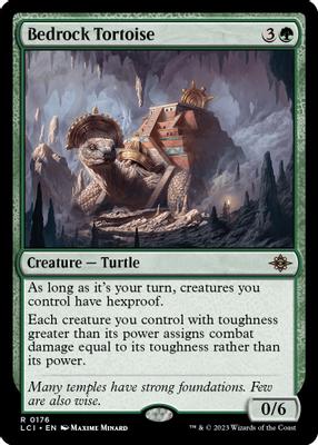 Bedrock Tortoise - The Lost Caverns of Ixalan - magic