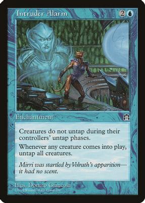 Intruder Alarm - Stronghold - Magic: The Gathering