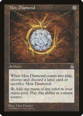 Mox Diamond - Stronghold - Magic: The Gathering