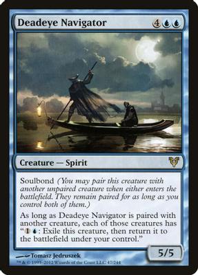 Deadeye Navigator - Avacyn Restored - Magic: The Gathering