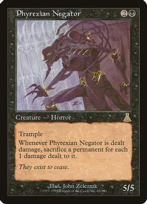 Phyrexian Negator - Urza's Destiny - Magic: The Gathering