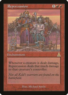 Repercussion - Urza's Destiny - Magic: The Gathering